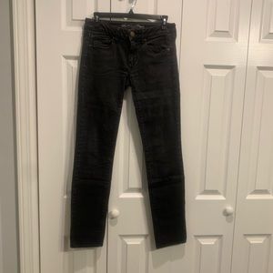 Black American Eagle Skinny Jeans